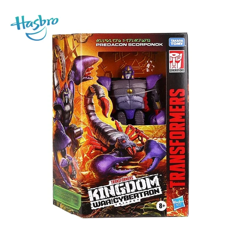

Hasbro Трансформеры поколения войны для Cybertron Kingdom Deluxe WFC-K23 Predacon скорпонок игрушки F0677