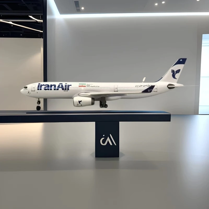 Airplane Scale 47CM 1/135 Model A330 Iran Airway Model Resin Plane ...