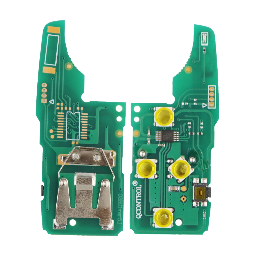 YIQIXIN 5K0837202AD 434mhz Flip Key For Volkswagen Sharan Multivan T5 VW Caravelle MPV Car Fob Remote ID48 Chip 5 Buttons Shell