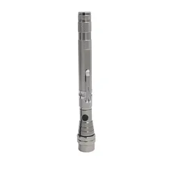 Magnetic LED Telescoping Pickup Tool with Flashlight - Silver