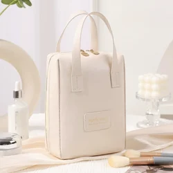 Deluxe Portable Makeup and Toiletry Organizer with Ample Storage Capacity (White)