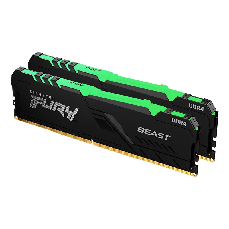 Kingston-memória Hyperx Fury Ddr4 Rgb 2666mhz 3200mhz Ddr4 Cl15 1.2v Dimm 8gb 16gb Desktop - Imagem 6