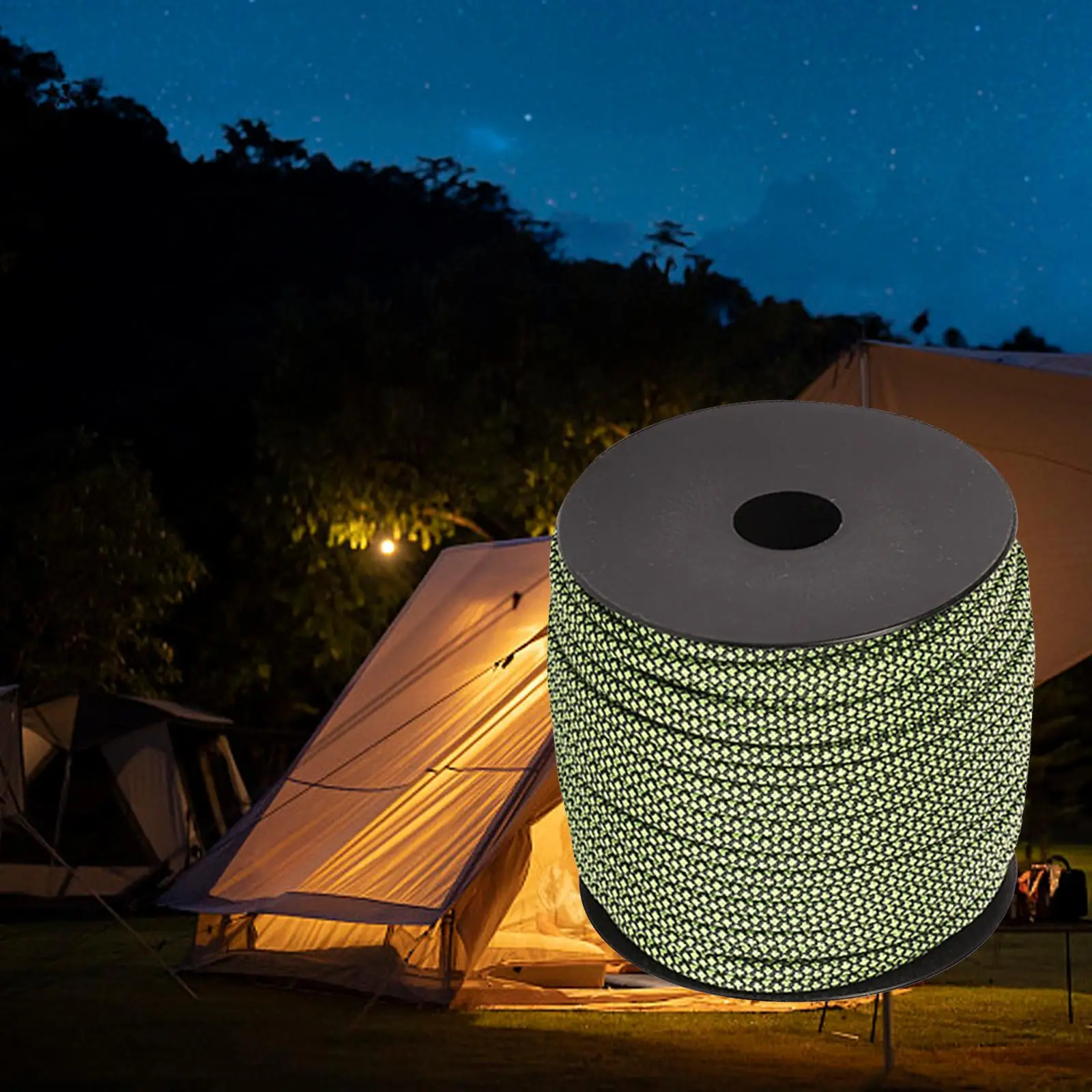  Paracord Camping Rope for Outdoor Survival and DIY Projects