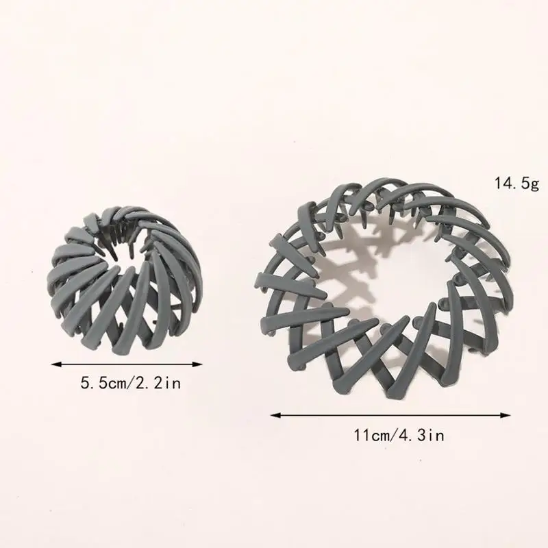 Bird's Nest Plate Hair Clip Lazy Bird's Nest Plate Ponytail Clip Hair Bun Accessories For Women Ladies Birthday Gifts Headwear