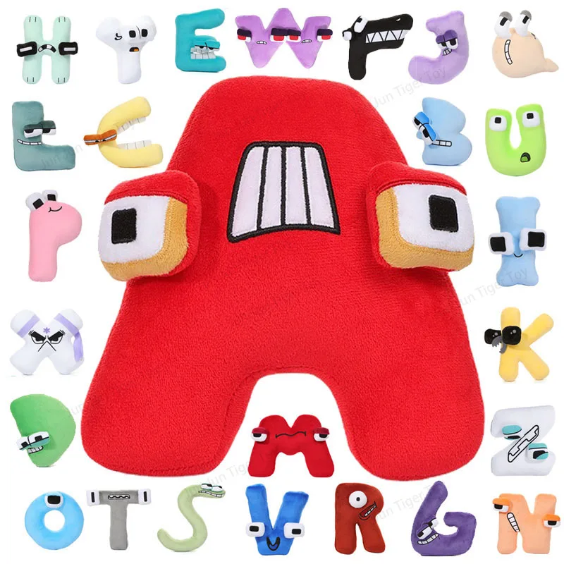 26 styles Alphabet Lore Plush Toy Stuffed Plushie Doll Game Alphabet Lore  But Are Baby Hug Pillow Kid Christmas Toys Gifts - AliExpress