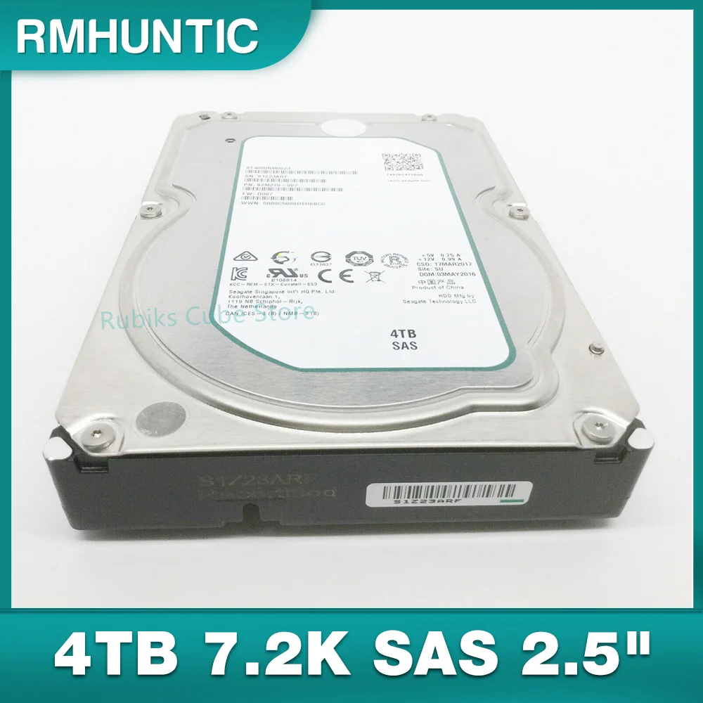 

For Hard Disk 16006823 ST4000NM0023 03T8336 4TB 7.2K SAS 2.5" 6G