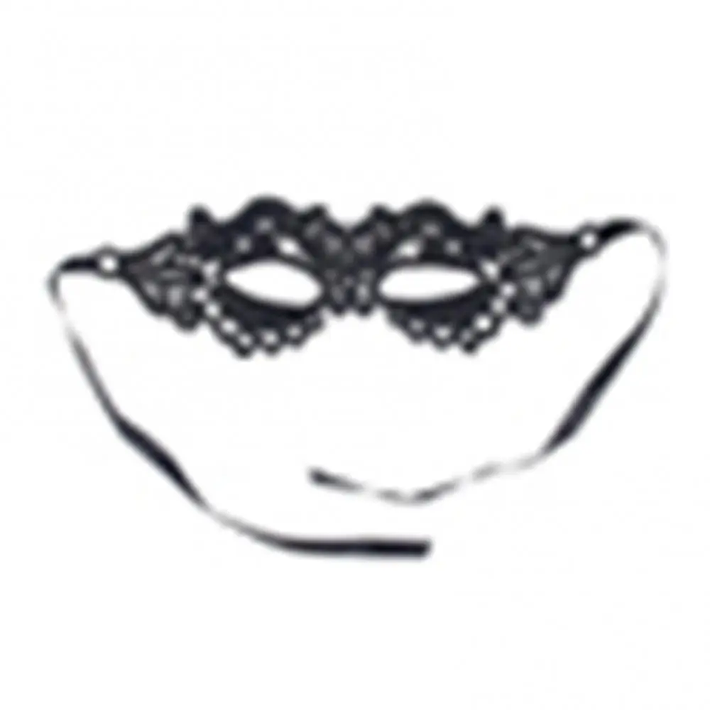 Masquerade Mask Lace Masquerade Face Mask Princess Black Queen Lace Mask Embroidery Appliques Party Props