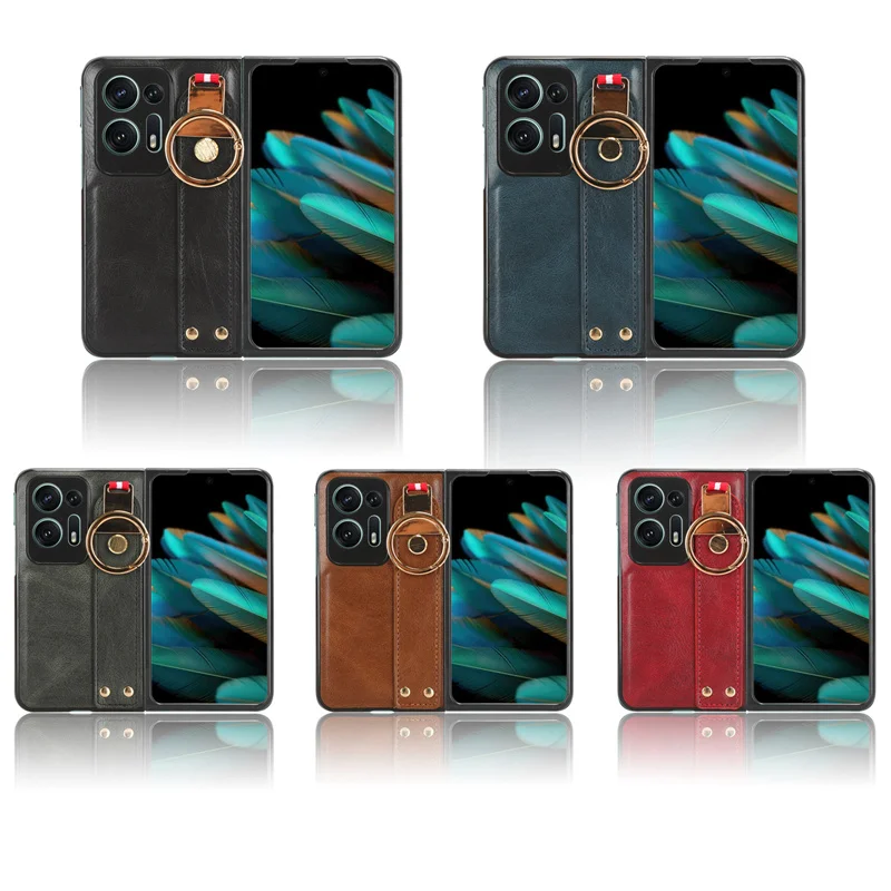 Per Oppo Find N2 Custodia Protettiva Per Cinturino In Pelle Antiurto Per Oppo Find N 2 Findn2 Findn Custodia Protettiva Antiscivolo