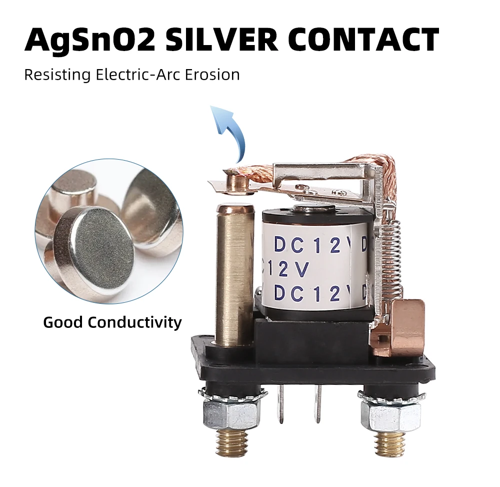 relè mostrato con custodia protettiva