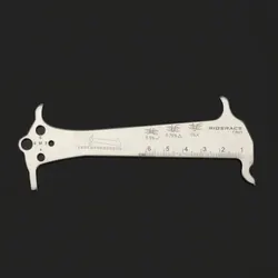 Stainless Steel Bicycle Chain Wear Indicator & Measurement Tool (WHITE)
