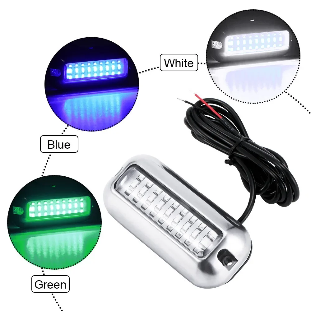 Marine-Grade Waterproof Stainless Steel LED Light