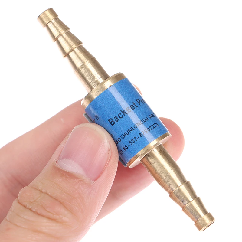 Flamethrower Torch Gas Convertor Adapter 6mm/8mm/10mm Pipe Flashback Arrestors for Acetylene&Oxygen