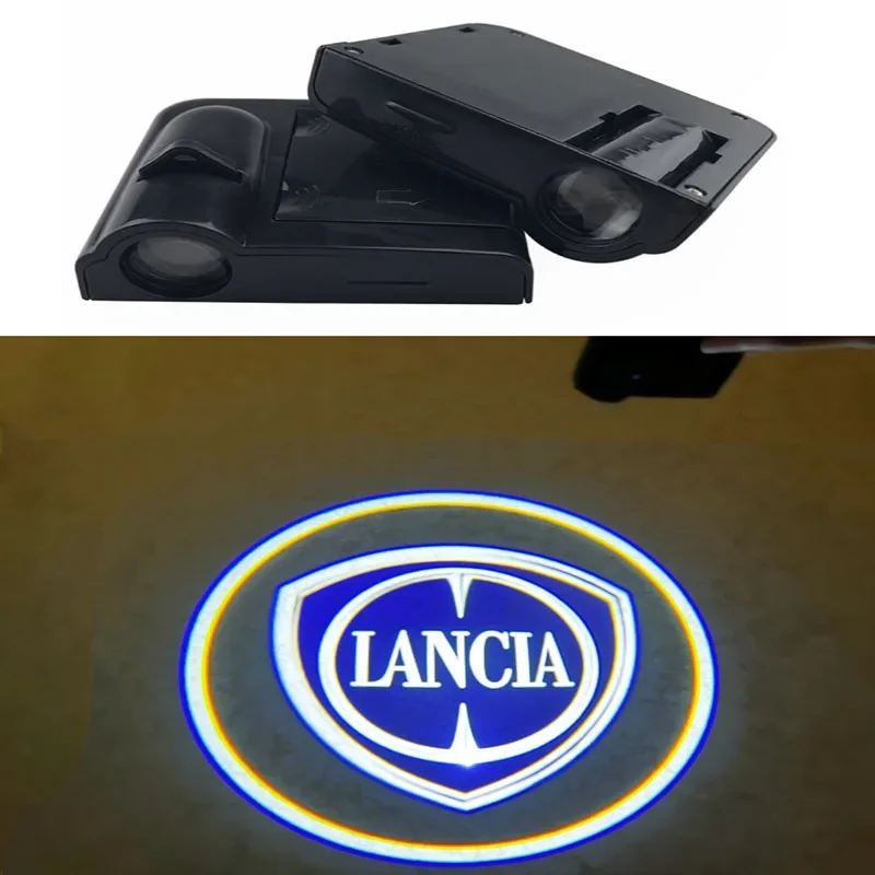 Per Lancia Delta Ypsilon Lybra Musa Kappa Voyager Led Cortesia Porta Auto Luce Di Benvenuto Proiettore Laser Logo Accessori Auto Auto