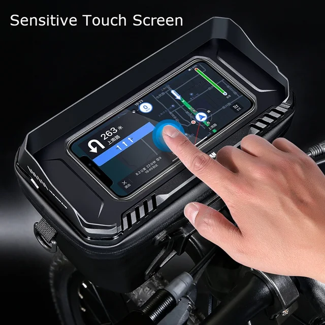 와일드 맨 스쿠터 헤드 핸들 백: 자전거와 스쿠터 라이딩을 위한 필수 액세서리