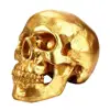 Gold Skull Coin Bank Money Box Piggy Halloween Gifts Decorative Storage 5