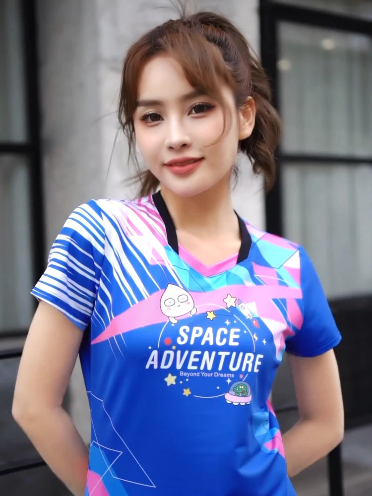 Sports dress badminton tennis golf Volleyball dresses women's badminton Casual sportswear tennis Breathable Short Sleeves