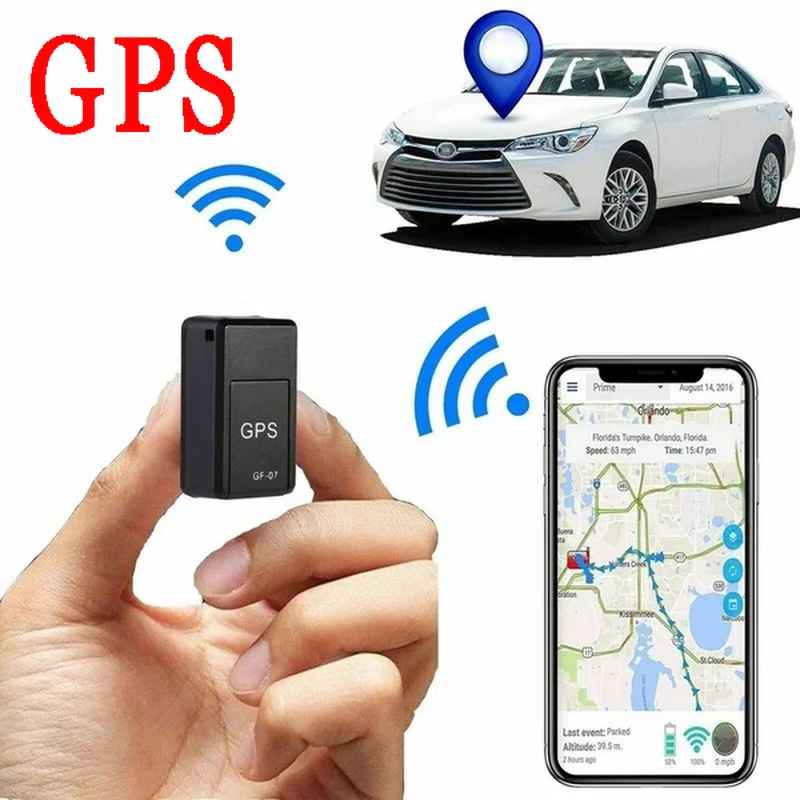 

GF-07 GPS Tracker Car Bike Bicycle Tracking Positioner Magnetic Vehicle Trackers Pets Children Real Time Anti-lost Locator