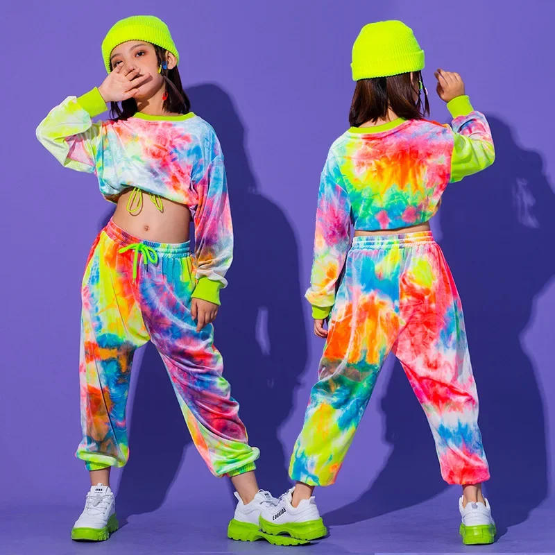 Girls' Hip-Hop Jazz Dance Outfit 2