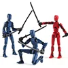 3D Multi-Jointed Movable Shapeshift Robot Creative Printed Mannequin Dummy Action Model Doll Toys Kid Decora for Girl Boys Gifts 4