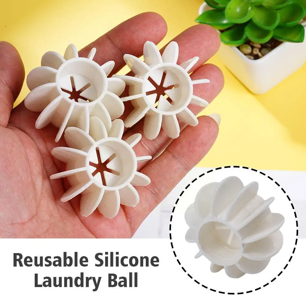 

3pcs Laundry Ball Silicone Clothes Hair Cleaning Hair Washing Tool Ball Remover Cher Pet Laundry Machine Hair E7t4