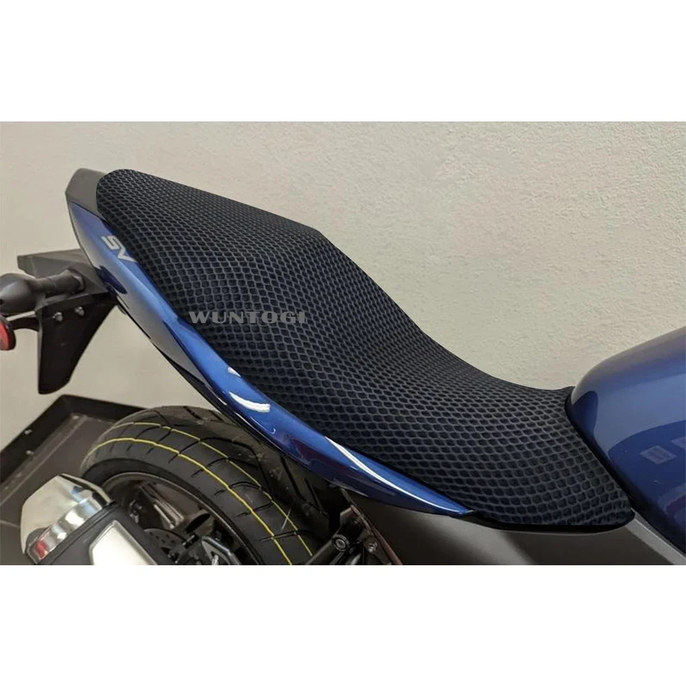 3D Airflow Seat Cover SV 650 Parts SV650 Accessories Motorcycle Seat Cover for Suzuki SV 650-Protect Cushion