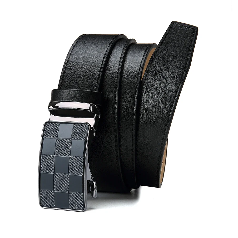 Men Belt Alloy Buckle Leather Sports Leisure Belt High Quality