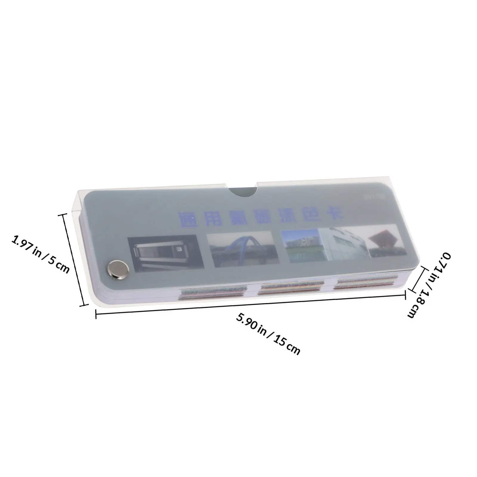 1 세트 페인트 색상 샘플 카드 114 표준 색상 오일 워터 페인트 DIY 프로젝트 바닥용 휴대용 판지 색상 매칭 도구