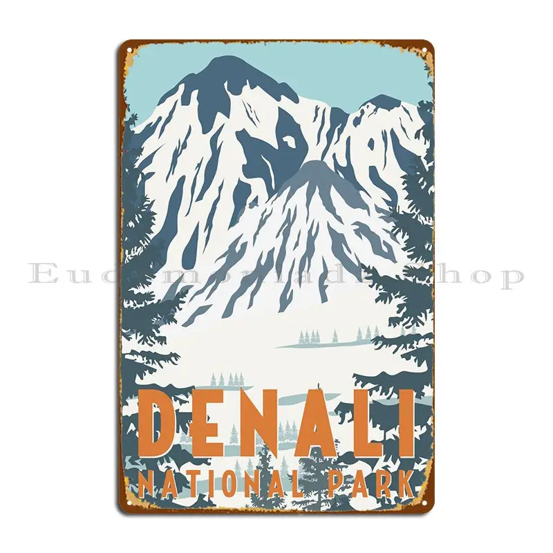 

Denali National Park винтажные металлические знаки персонализированный дизайн, Классический плакат из железа и олова