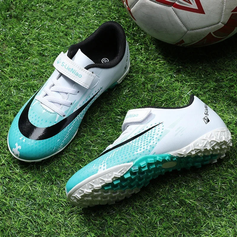 Football Shoes Primary Secondary School Children Outdoor Breathable Children's Shoes Boys Lightweight