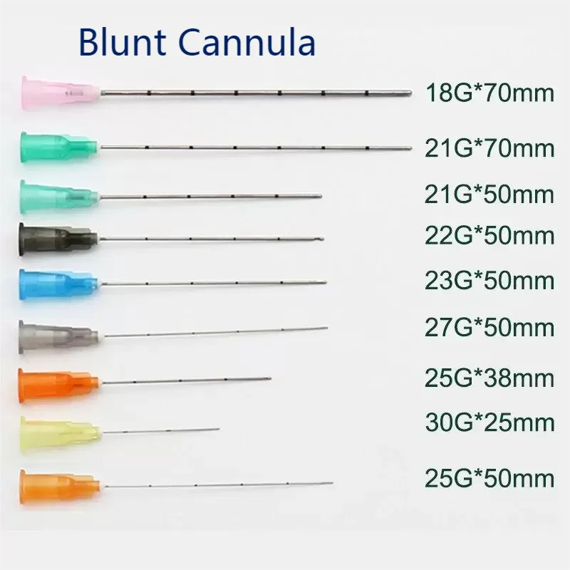 High Tougthness Disposable Hypodermic Fill Needle 14G 18G 21G 22G 23G 25G 27G 30G  Canula Micro Blunt Tip Cannula With Filter