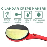 Electric Crepe Maker Pizza Pancake Machine Non-Stick Griddle Baking Pan Cake Machine Kitchen Appliance Cooking Tools 220V 1