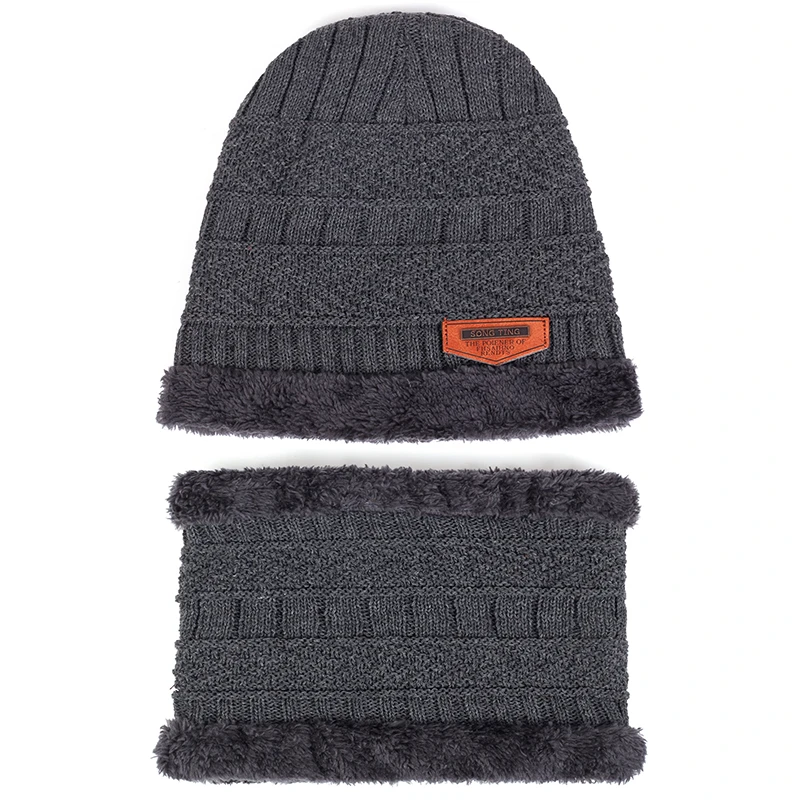 Winter Hats Winter Warm Hat Skullies Beanies Hats For Men Women Wool Scarf Caps Balaclava Mask Bonnet Knitted Hats