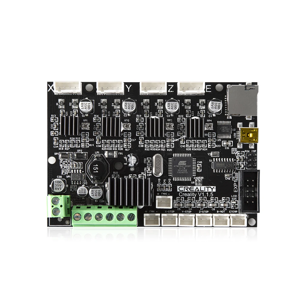 Creality V4.2.7 Upgrade Silent Board Motherboard TMC2225 Driver Marlin 2.0.1 32bits Mute Mainboard for Ender 3 Series 3D Printer head printer 3D Printer Parts & Accessories