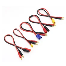

4mm Banana Plug to Male XT90 XT60 EC5 TRX JST Tamiya Connector Charger Adapter Cable 14AWG 30cm For RC IMAX B6 Charger
