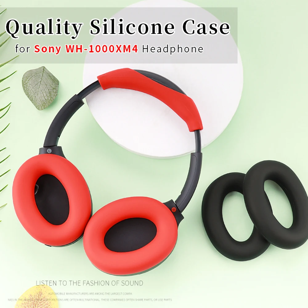 Quality Headphone Head Beam Cover for Sony WH-1000XM4 Earphone Silicone Protective Case 1000XM4 Headset Headbeam Protector
