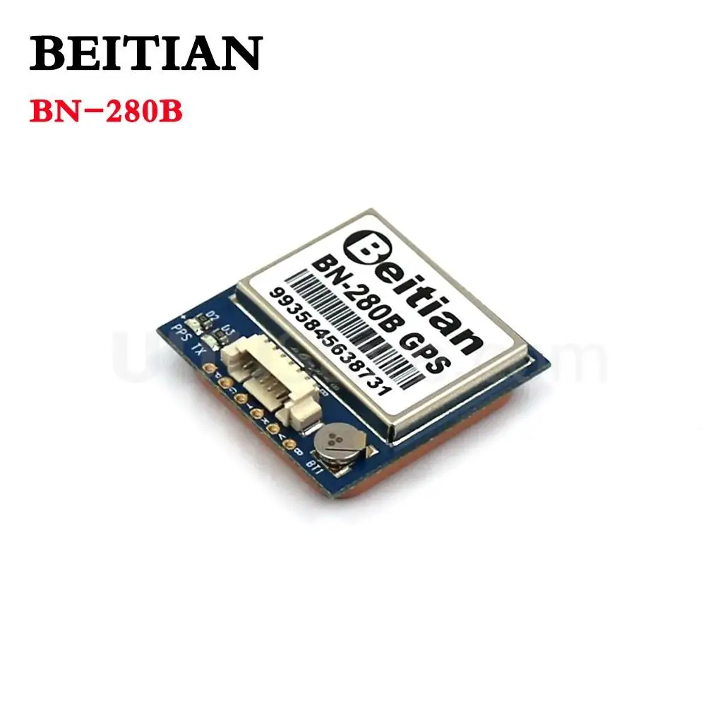 BEITIAN BN-280B RS-232 GPS module 11.8g 3.6V-5.5V DC Voltage with 4M FLASH with cable for RC Racing drone RC Airplane & RC toys 6