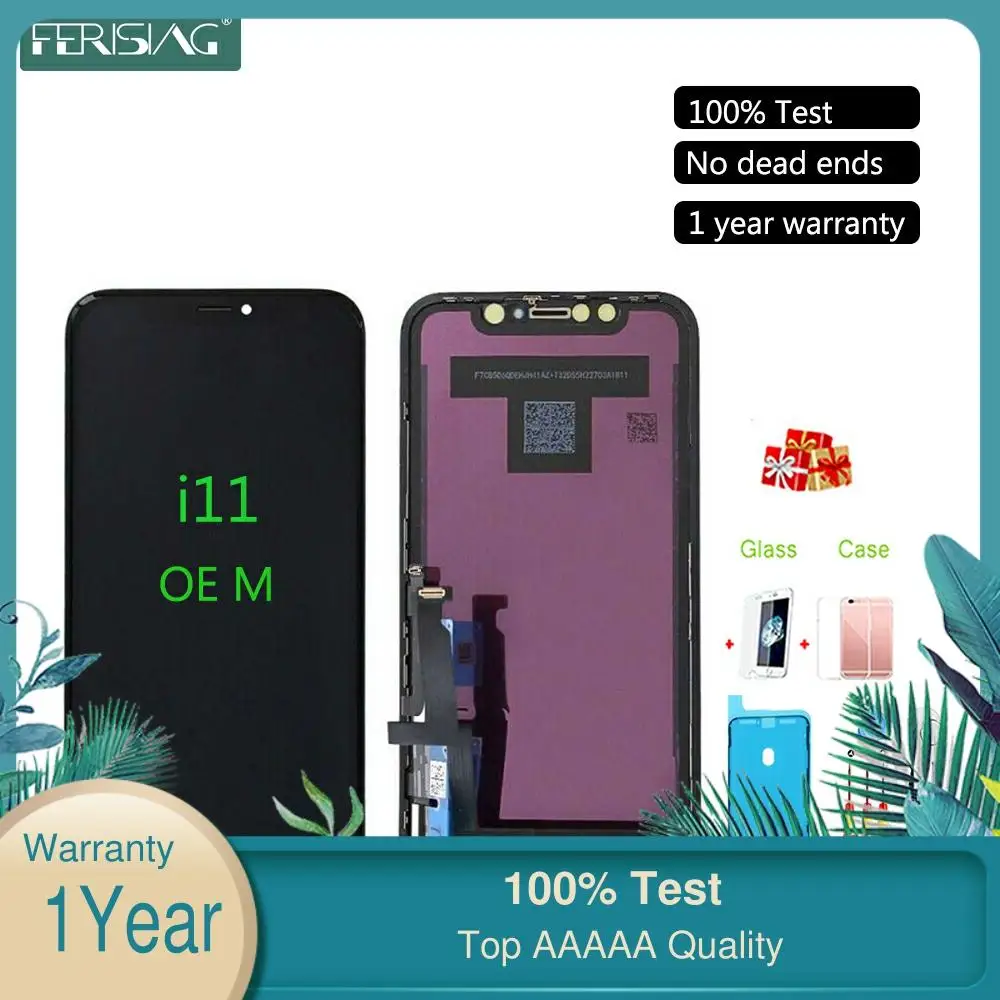 Ferzing Lcd Originale Per Iphone 11 Display Lcd Digitalizzatore Schermo Del Telefono Per Iphone 11/Pro/ Pro Max Lcd Per Iphone X Lcd Assembly