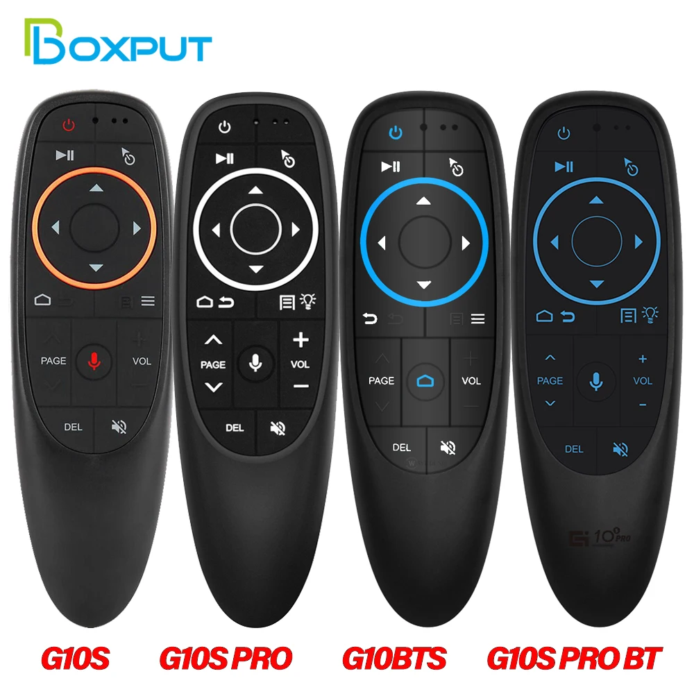 G10s Pro Bt 2.4g Wireless Smart Remote Control With Voice Gyroscope Ir