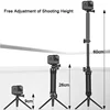 3-Fold Waterproof Selfie Stick 3 Way Stand Monopod Mini Tripod For GoPro 12 11 10 9 8 7  Insta360 Osmo Action Camera Accessories 6