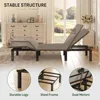 Adjustable Bed Frame Queen Size, Electric Base with Adjustable Bed Legs, Oxford Fabric Bedspread, Remote Control 5