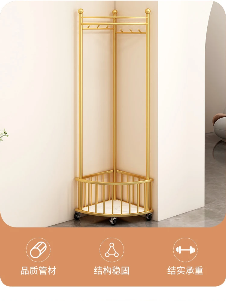Corner Clothes Hanger Free Standing Metal Rail Perfect Shoe Storage Bedroom Furniture 9 Corner Clothes Hanger Free Standing Metal Rail Perfect Shoe Storage Bedroom Furniture