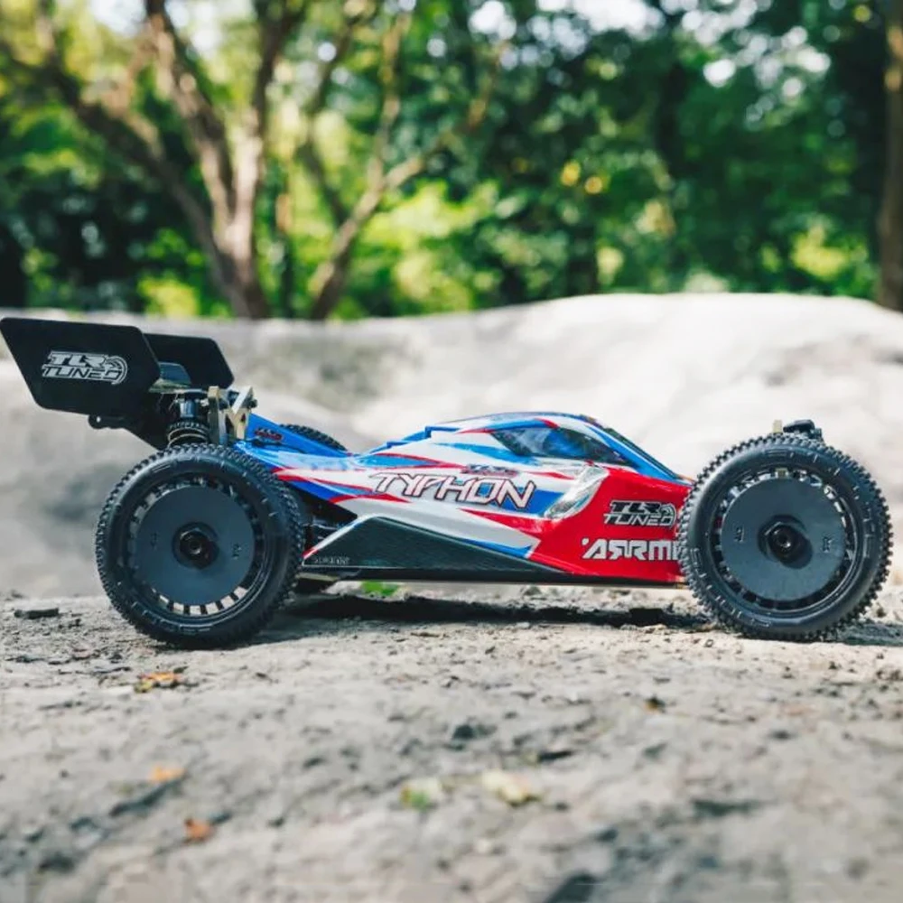 Rc Car 1/8 Arrma Tlr Tuned Typhoon 6S Rtr Rc Model Competition Fuoristrada Per Inviare Giocattoli Per Ragazzi Auto Telecomandata