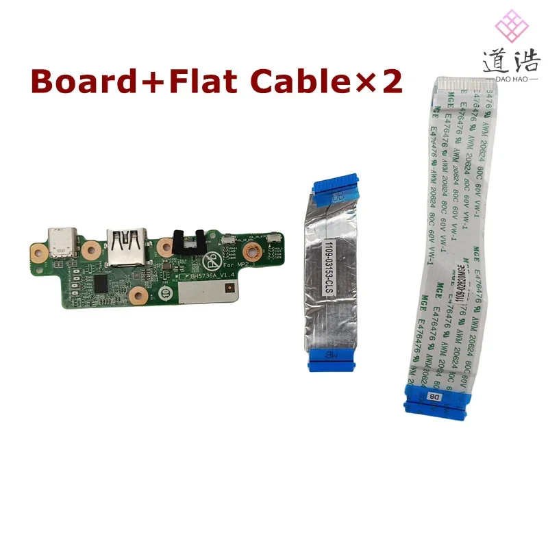 For Lenovo 500e 500e-81ES Power botton switch USB type-C charger board with Cable BH5736A 100% Tested Fully Work 6 For Lenovo 500e 500e-81ES Power botton switch USB type-C charger board with Cable BH5736A 100% Tested Fully Work - Image 4