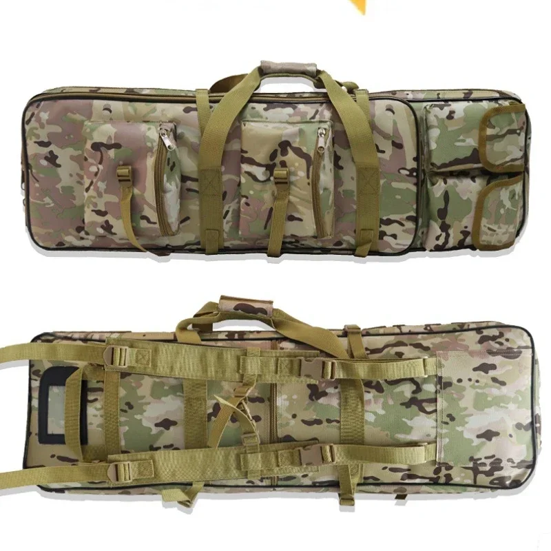 

85cm 100cm 120cm Tactical Hunting Bag Nylon Backpack Army Airsoft Rifle Square Carry Bag With Shoulder Strap Gun Protection Case