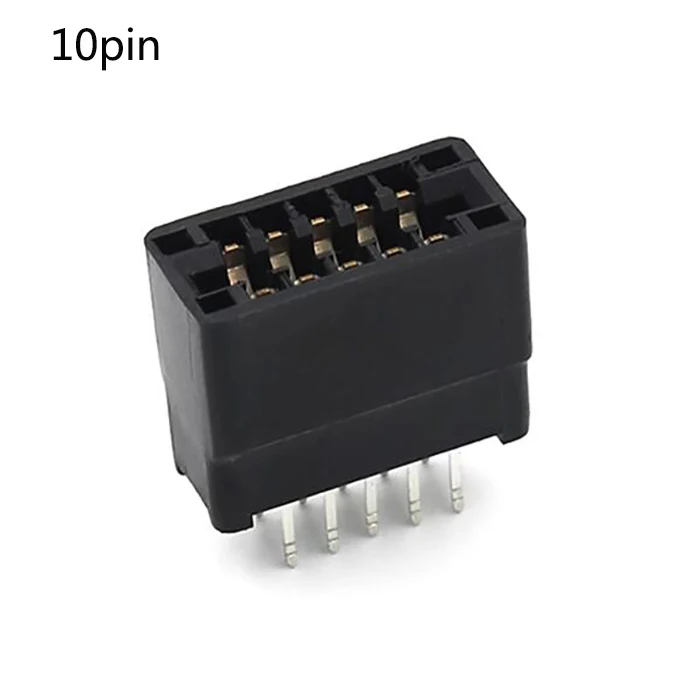 Connettore 2.54mm 10 Connettori Slot Scheda Industriale 64 Pin 2.54mm - Angolo Retto, Compatibilità Universale Slot Socket 64 Pin - Foto 9