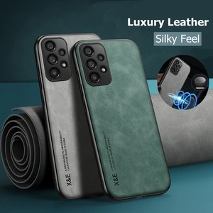 Leather Magnetic Case For Samsung Galaxy S23 S24 Ultra S21 S20 FE S22 Plus Ultra A53 A52 A54 A13 A14 A34 A51 A71 A33 5G Cover