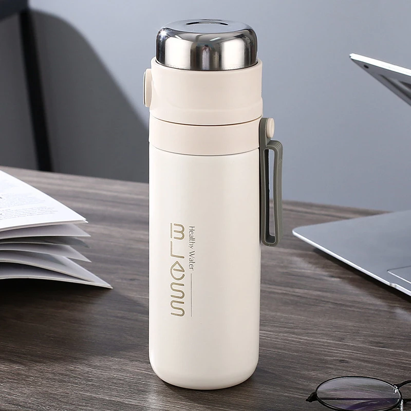 MeyJig Thermos Bottle Stainless Steel Vacuum Gift Cup Household Office Coffee Milk Flask 500ml