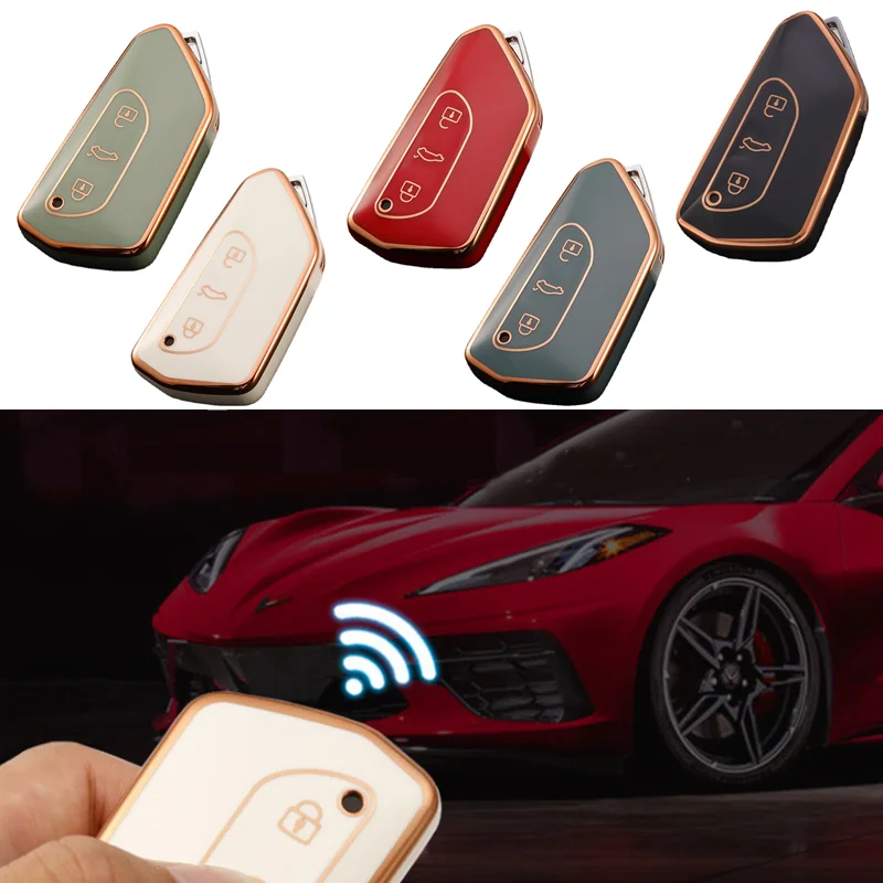 Funda De Llavero De Cuero Genuino Para Mercedes Benz – Compatible Con Modelos A B C E S, AMG, GT, GLC, GLE, 2023, Incluye Cadena, DON'T TOUCH MY KEY