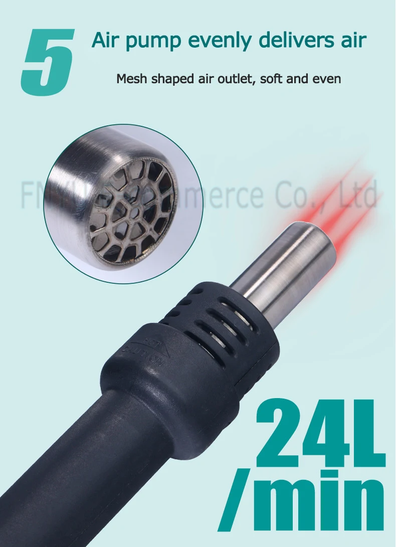 Stazione Saldante E Dissaldante YIHUA 938BD+ - 2 In 1 Con Aria Calda Per SMD - Foto 4