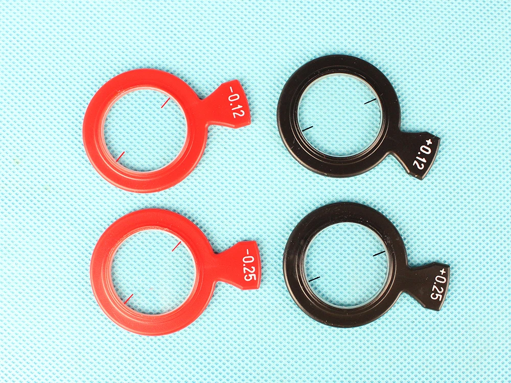 A-Grade 232 Trial lens case Optical trial lens set Plastic rim Leather case High quality